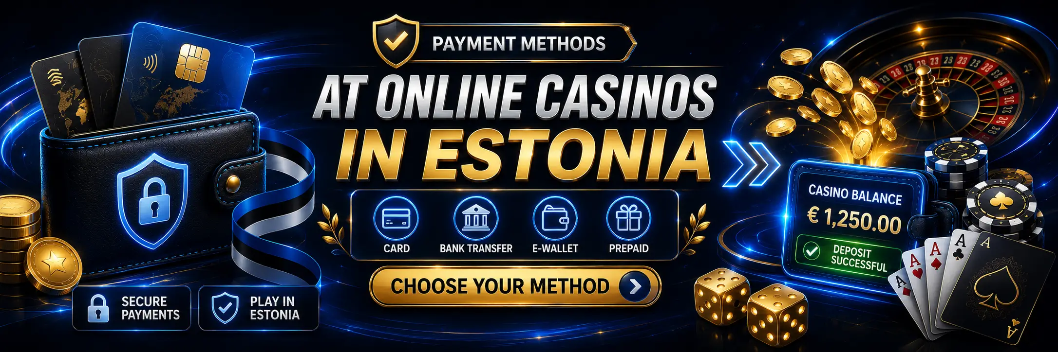 Payment Methods at Online Casinos in Estonia