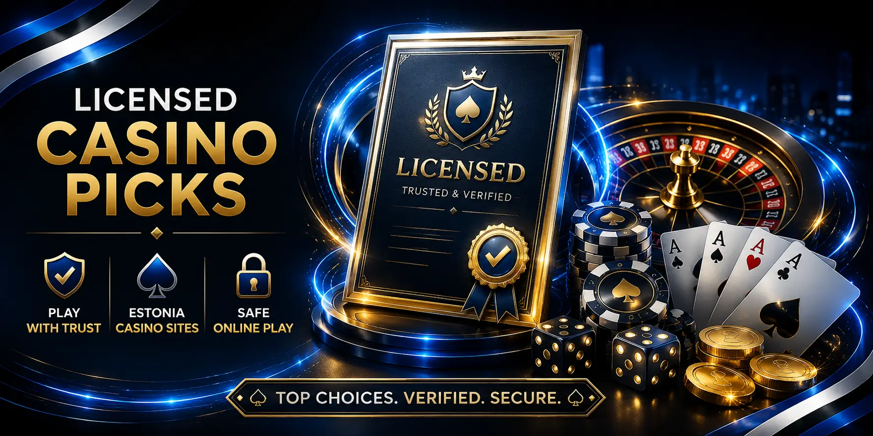 Top Licensed Online Casinos in Estonia